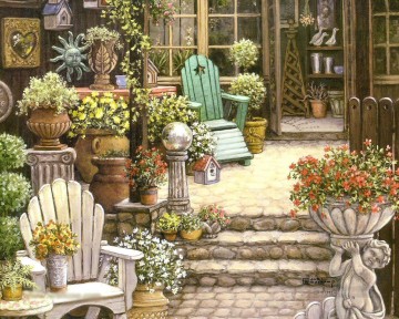 庭園 Painting - ミス・トラウィックス・ガーデン・ショップ